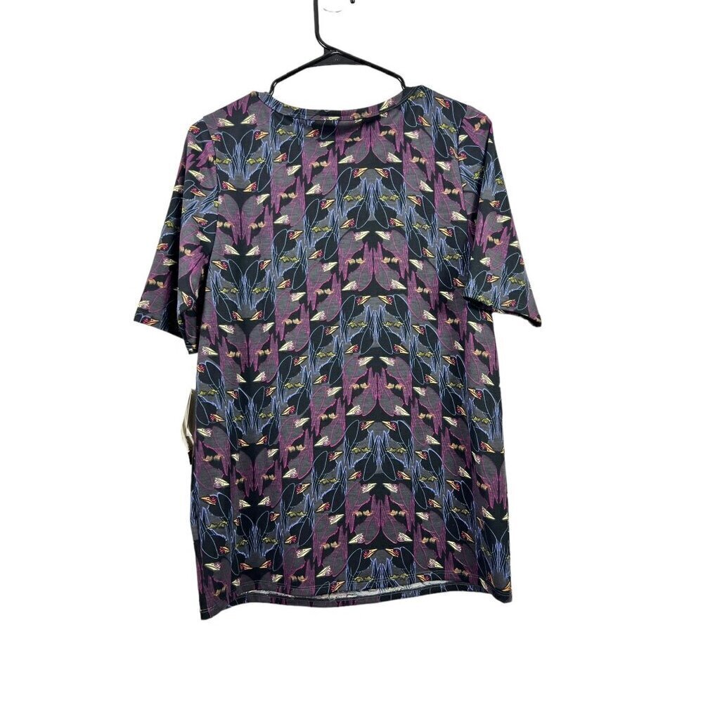 LuLaRoe Disney  Women's Black Crow Birds Top - Picture 2 of 7